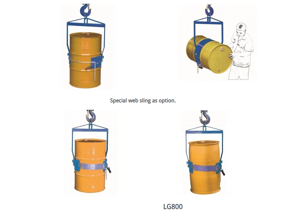 LM800N / LG800 عمودي ډرم لفټرې